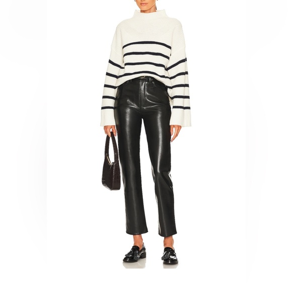 Frame Denim Pants - Frame Le Jane Leather Crop Pants NWT